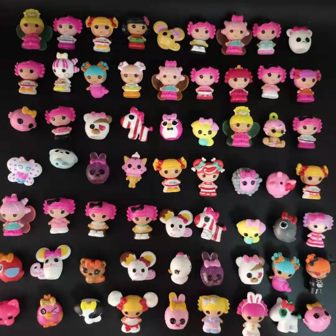 Original 10-40Pcs/set Mini Lalaloopsy Doll Button Angel Mini Doll Pet Play House Holiday Gift Toy