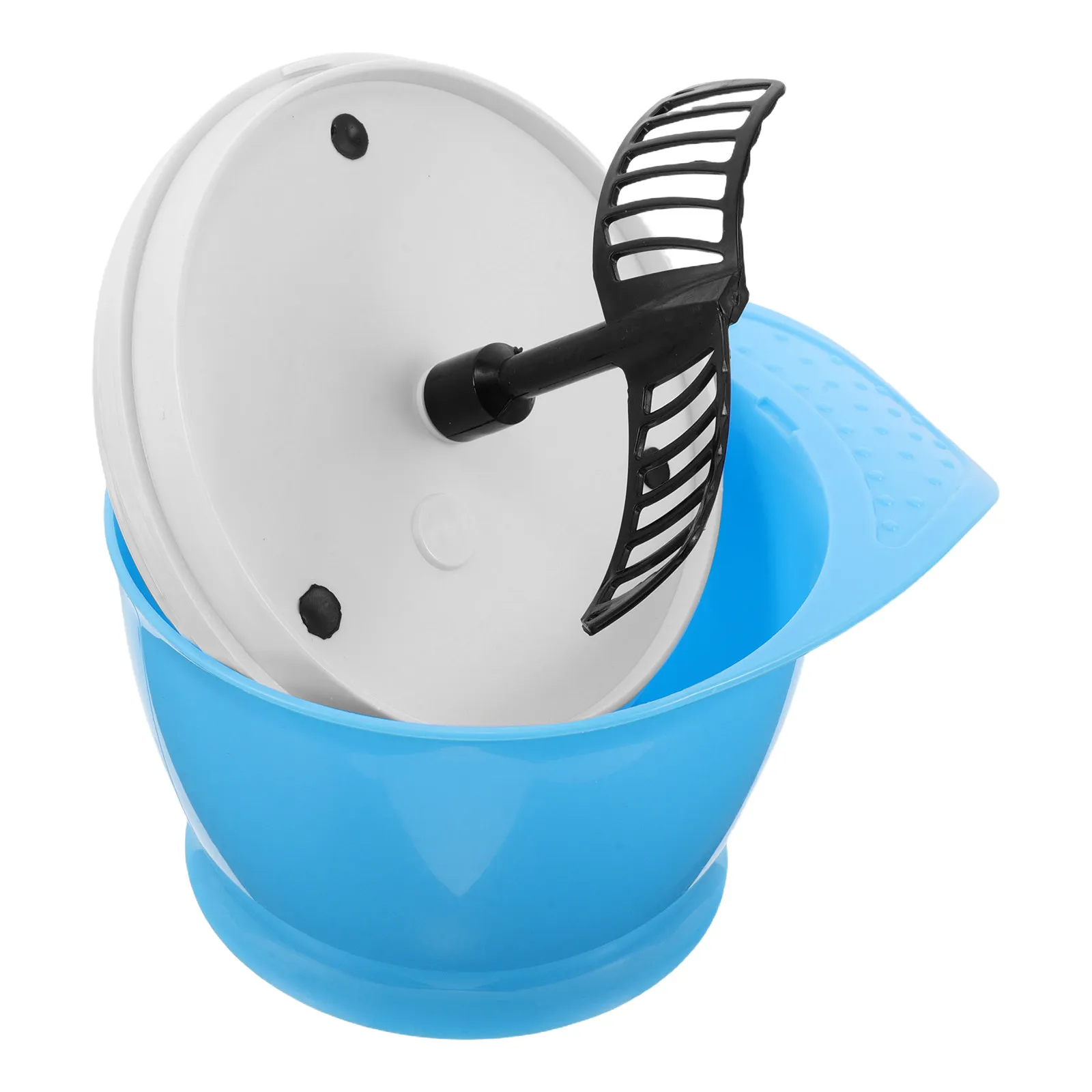 

Цветные миски для парикмахеров - Миска для смешивания краски для волос с эргономичной ручкой - Многоразовый набор для смешивания краски для профессионального и домашнего использования