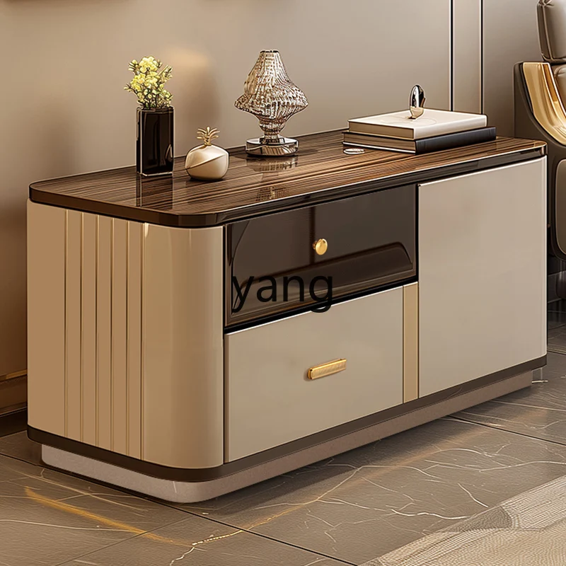 TGF ضوء أريكة فاخرة خزانة جانبية شقة صغيرة غرفة المعيشة المنزل الحديثة جدار تخزين الزاوية