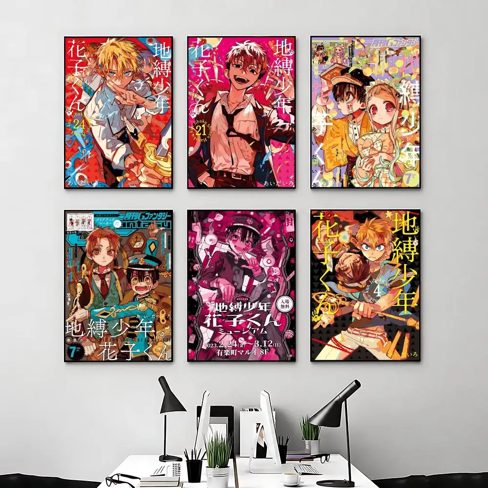 Cartoon TToilet-bound Hanako-kun S2 Part1ed Poster Posters Anime Room Decor Decoration Movie Backpack Wall Interior Music Wall