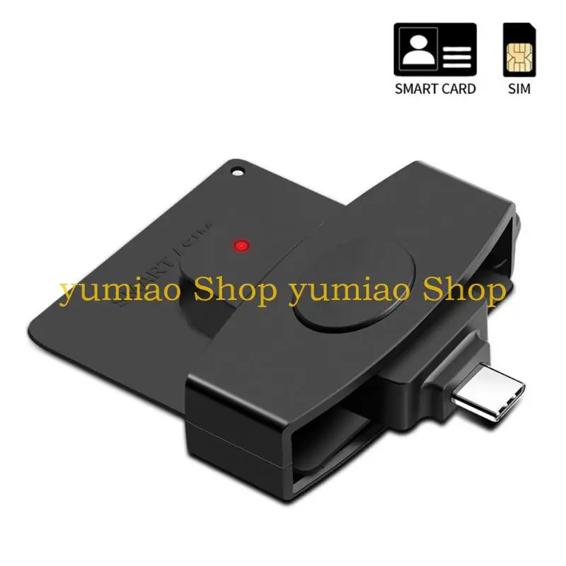 587B USBC Card Reader Cloner per Identity Card Reader Cloner Connector Adapter per Win7/8 Accessori per computer