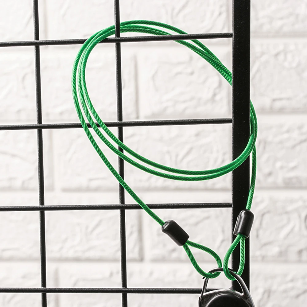 Scooter generic Chain Motorcycles Security Anti-theft Metal lock Wire Rope Braided rope Bicycle Lock Steel Cable