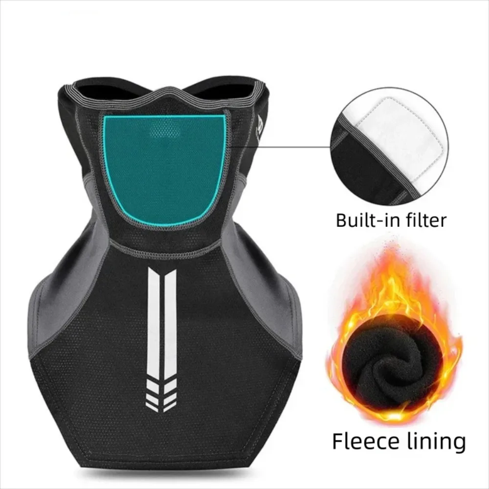 قناع عاكس للخريف والشتاء، مقاوم للغبار والرياح، قناع ركوب الدراجات بالإضافة إلى معدات خارجية لحماية الأذن المخملية