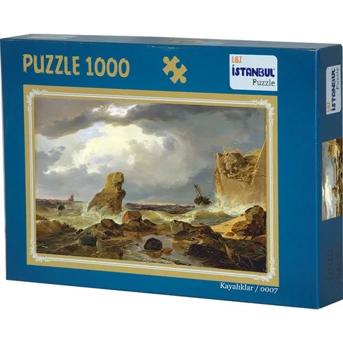 Istanbul Puzzle Cliffs Themed 1000 Piece Jigsaw Puzzle