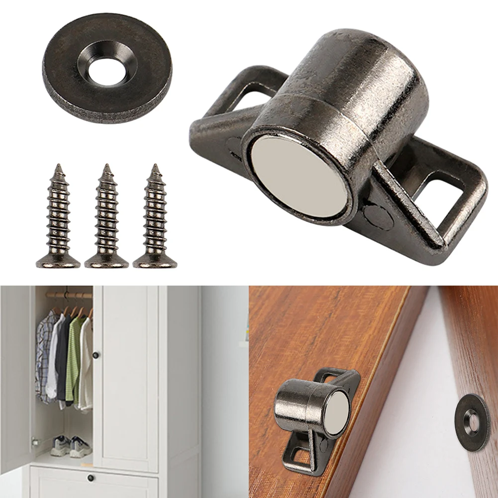 Magnet Cabinet Door Catch Magnetic Furniture Door Stopper Effect Strong-Magnets Door Super Powerful Neodymium Magnet Latch