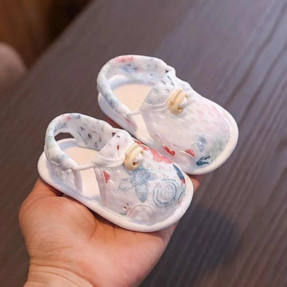 

Casual Breathable Baby Shoes Soft Sole Mesh Toddler Shoes Lightweight Comfortable Infant Anti-slip Sandals 6-12 Months Babies