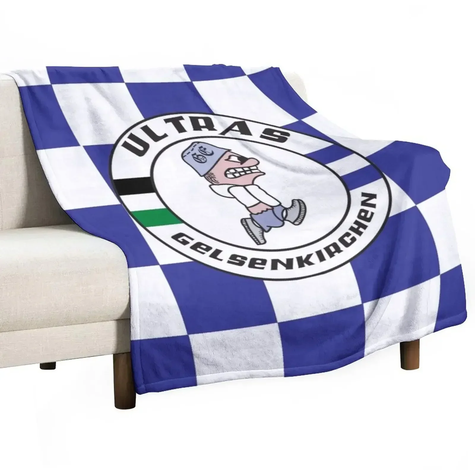 

Ultras Gelsenkirchen Throw Blanket Thins Personalized Gift Blankets