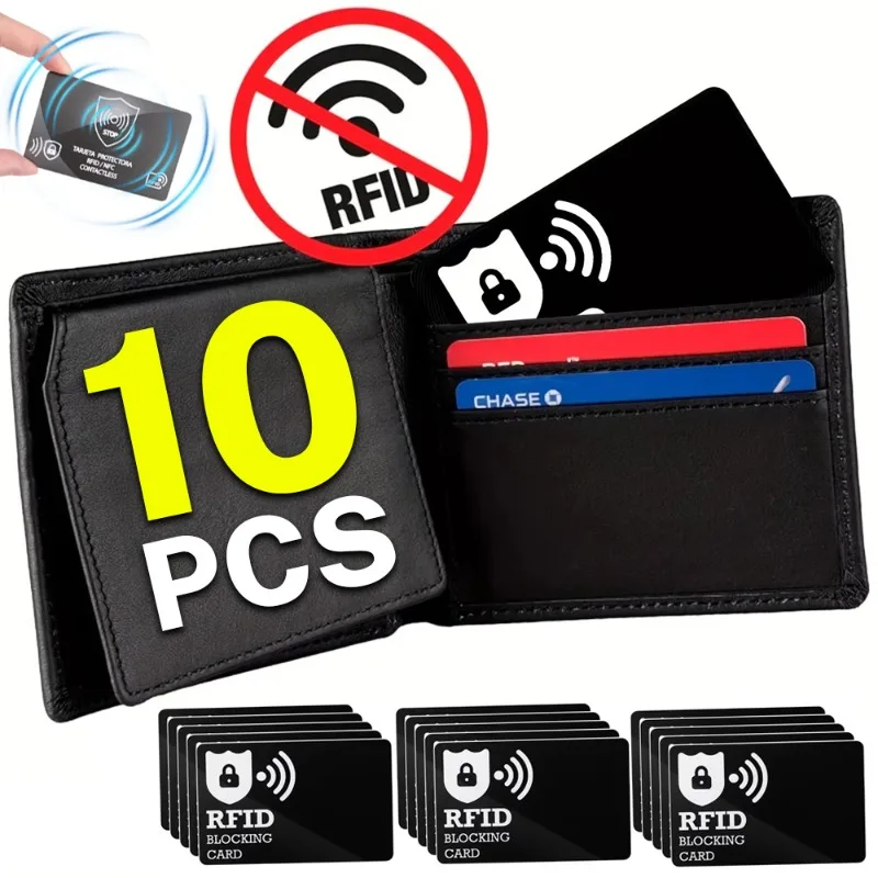 

1-10Pcs NFC Blocking Card Contactless ID Credit Card Protection Safe Bank Passport Entire Wallet Purse Shield Blocker Guard