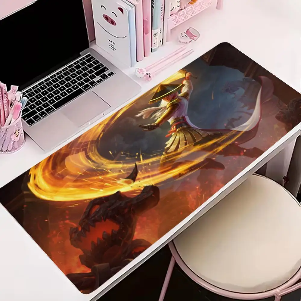 

Игровой коврик для мыши S-Smite 2, большой настольный коврик, коврик для клавиатуры, офисный резиновый нескользящий коврик для ПК, подходит для офисных геймеров, коврик для клавиатуры и мыши