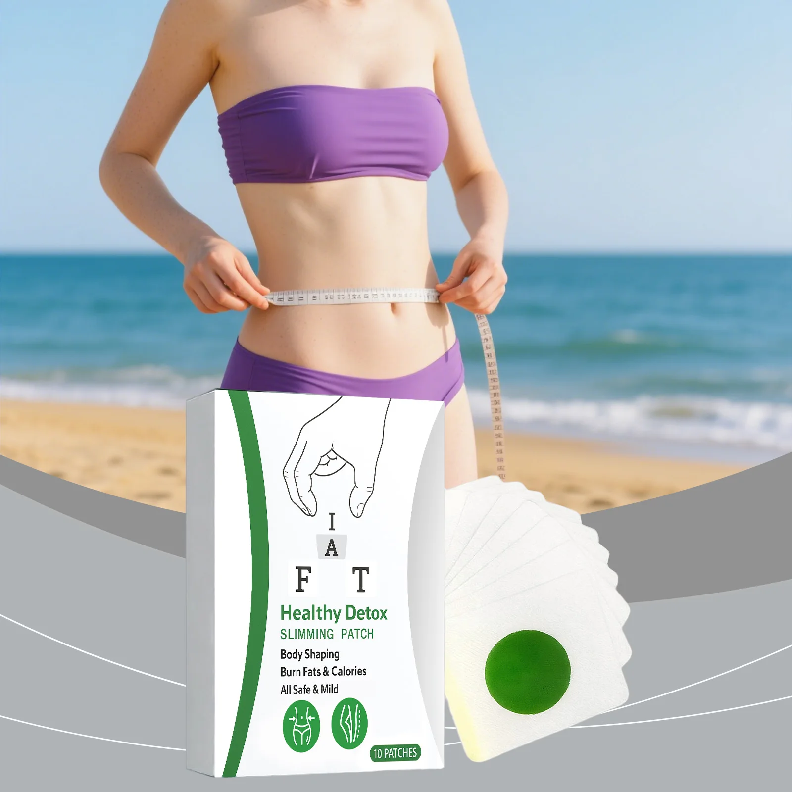 

Herbal Body Shaping Navel Patch Promote Gastrointestinal Peristalsis Eliminate Edema Enhance Metabolism Detoxification Patches