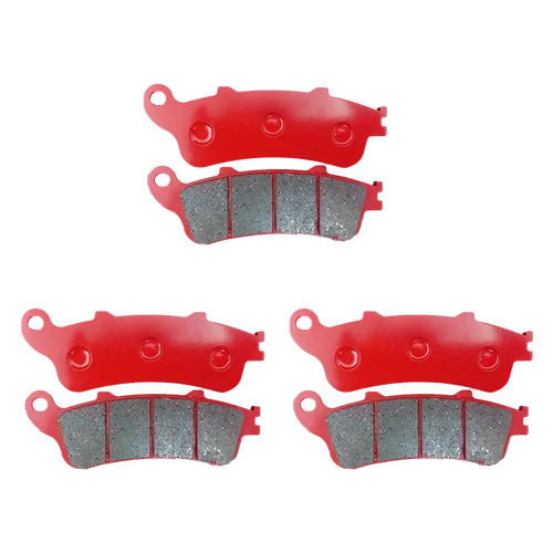 Pastillas de freno delantero y trasero para motocicleta HONDA, VFR800, Interceptor, CBR1100, XX, CBR1100XX, Blackbird, ST1100, ST1300, GL1800, Goldwing