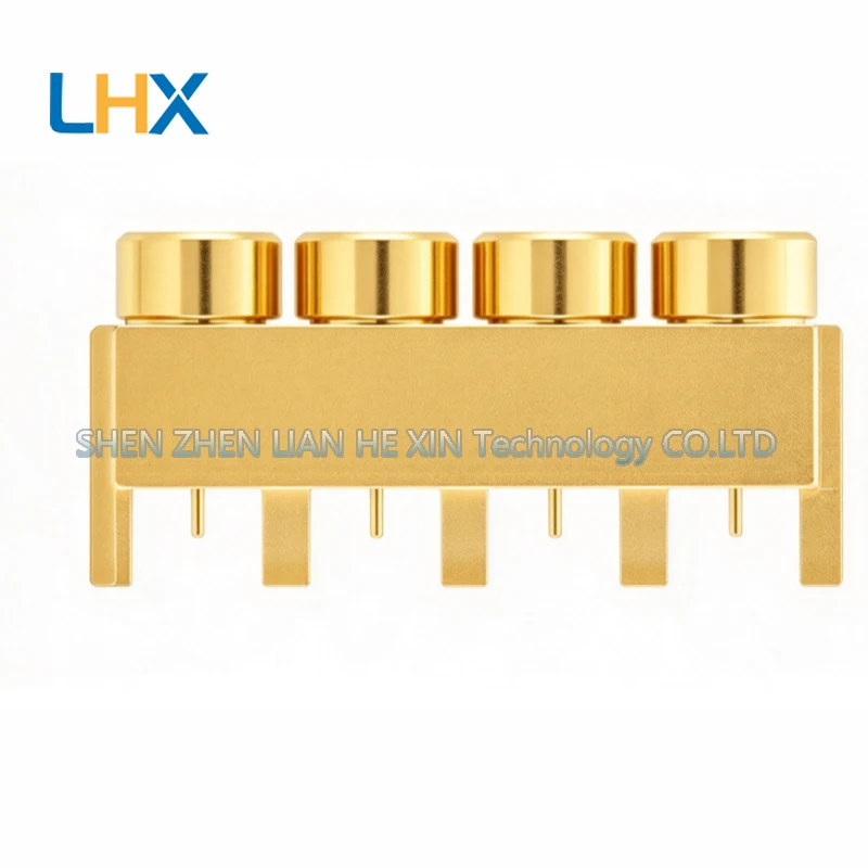 GPPO-J4MHD DC-67GHz SSMP (GPPO) Four-channel PCB Board Connector for Termination in stock