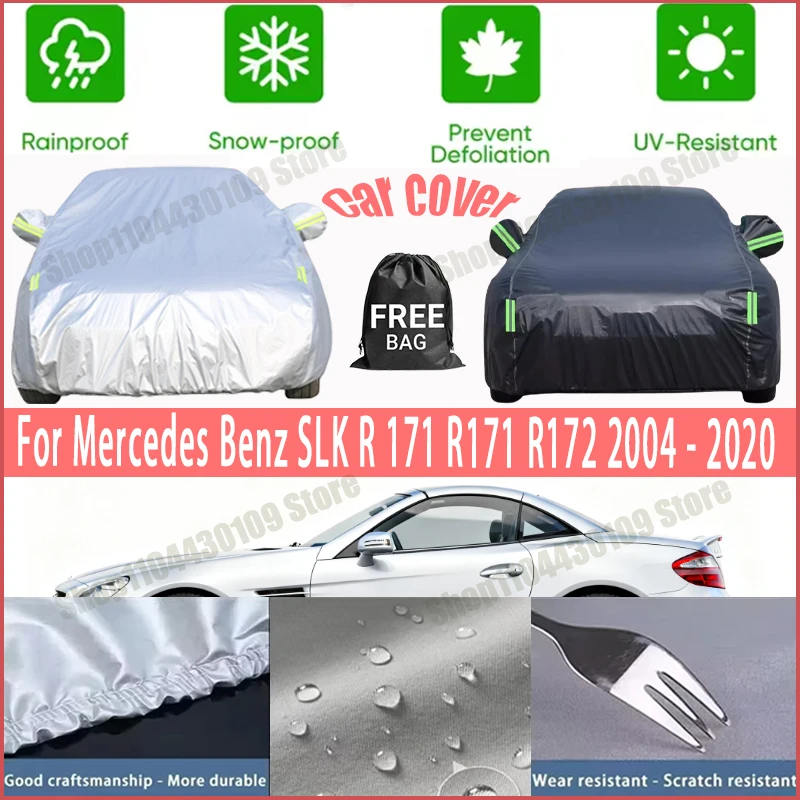 

For Mercedes Benz SLK R 171 R171 R172 2004-2020 car cover Winter Summer Snowproof Dustproof Shield, Waterproof Sunproof Auto