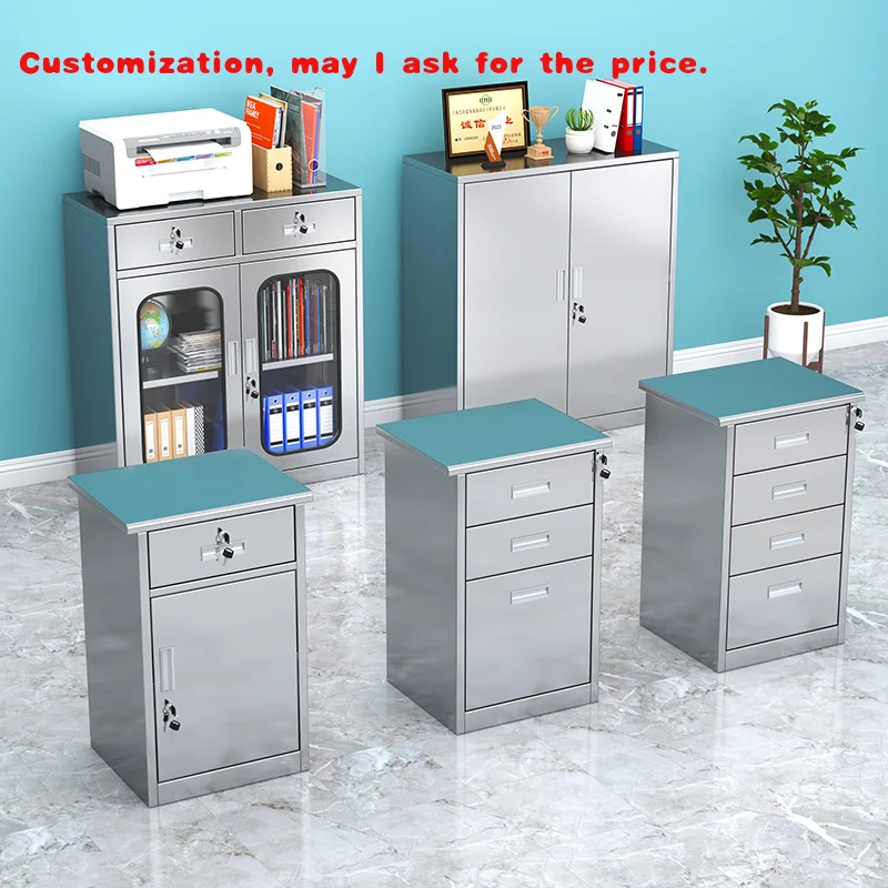 

Изготовленный на заказ шкаф для хранения из листового металла из нержавеющей стали, денежный шкаф, бытовой прикроватный шкаф с замком