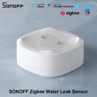 SONOFF SNZB-05P Zigbee 3.0 Water Leak Sensor Leaking And Dripping Detection Real-time Alerts Support Home Assistant Google Alexa