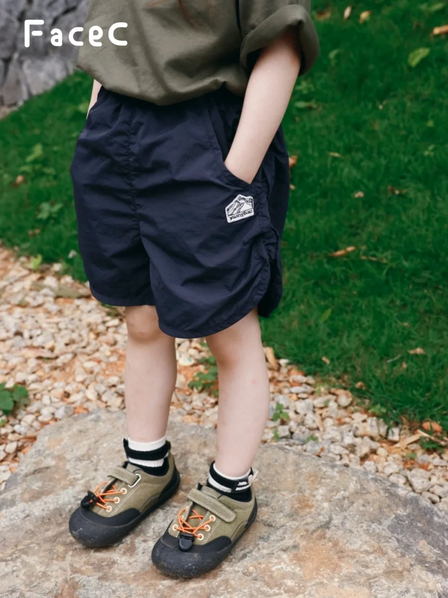 Quick Dry Outdoor Shorts for Girls Breathable Cool Feeling Drawstring Children's Pants Suitable for Ages 6 to 18