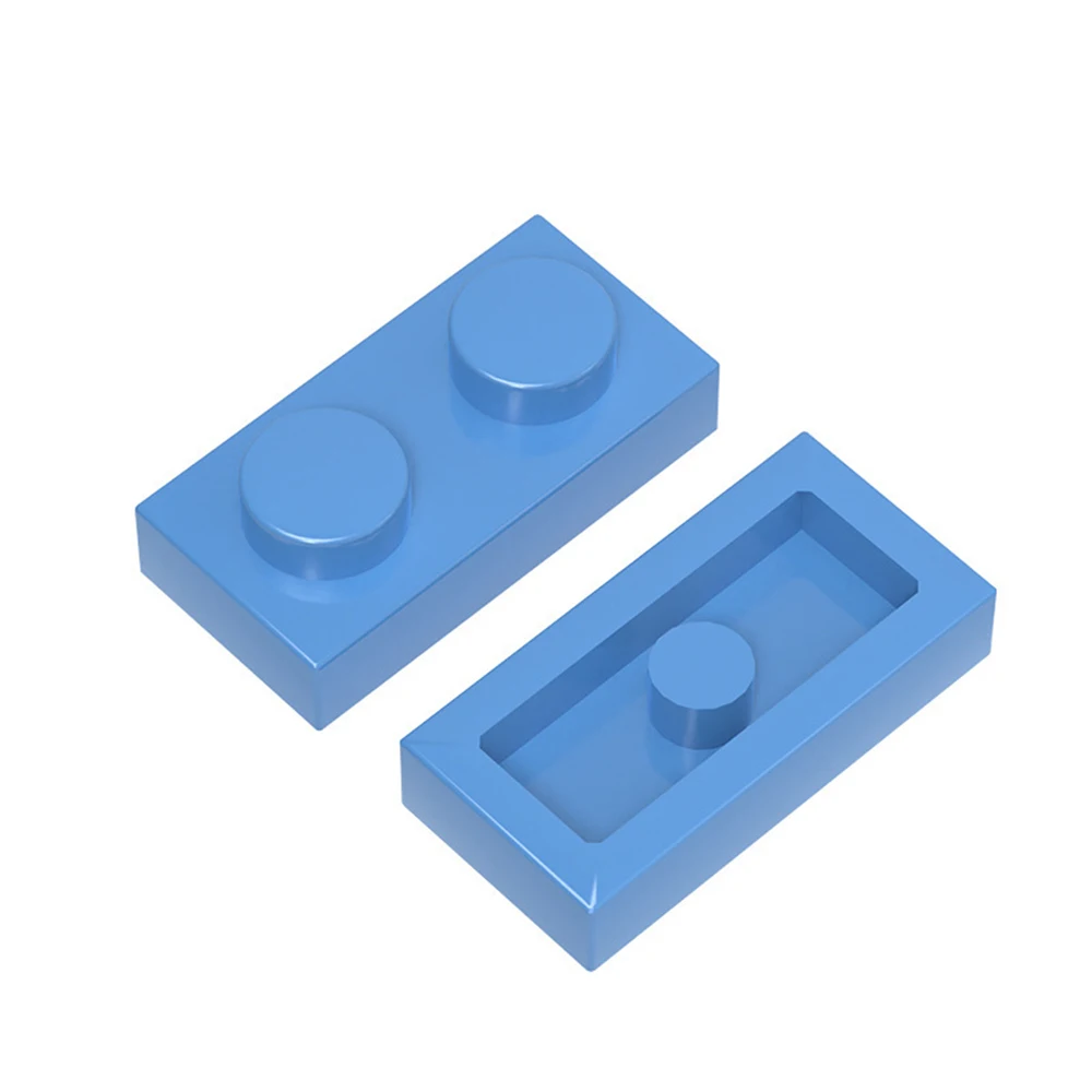 DIY Bouwstenen Dunne Figuren Bricks 1x2 Dots 11 Kleur Educatief Creatieve Maat Compatibel Met 3023 Speelgoed voor Kinderen