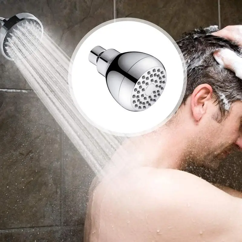 Head Showers For Bathroom High Pressure Replacement Shower Heads 3 Inch Bath Shower Head Water Saver Showerheads Rain Shower