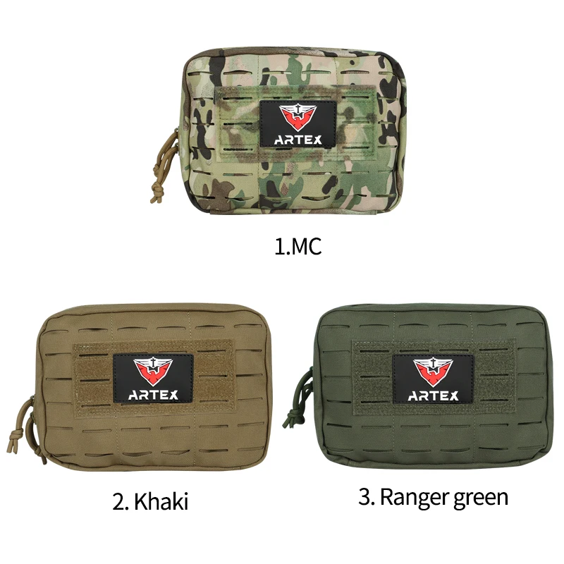 Tactical MOLLE EDC Pouch First Aid Kit Cell Phone Holder Waist Pack Emergency EMT Utility Tool Bag for Outdoor Camping Hiking view 5