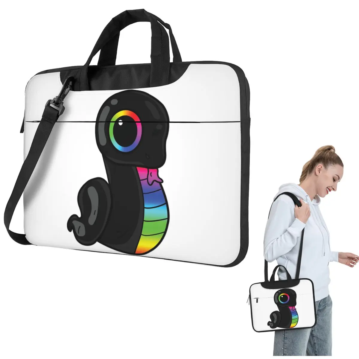 

Sneki Snek Fan Design Razer RGB наклейка сумка для ноутбука защитный чехол сумка для компьютера 13 14 15,6 дюймов чехол для ноутбука Macbook Pro Air