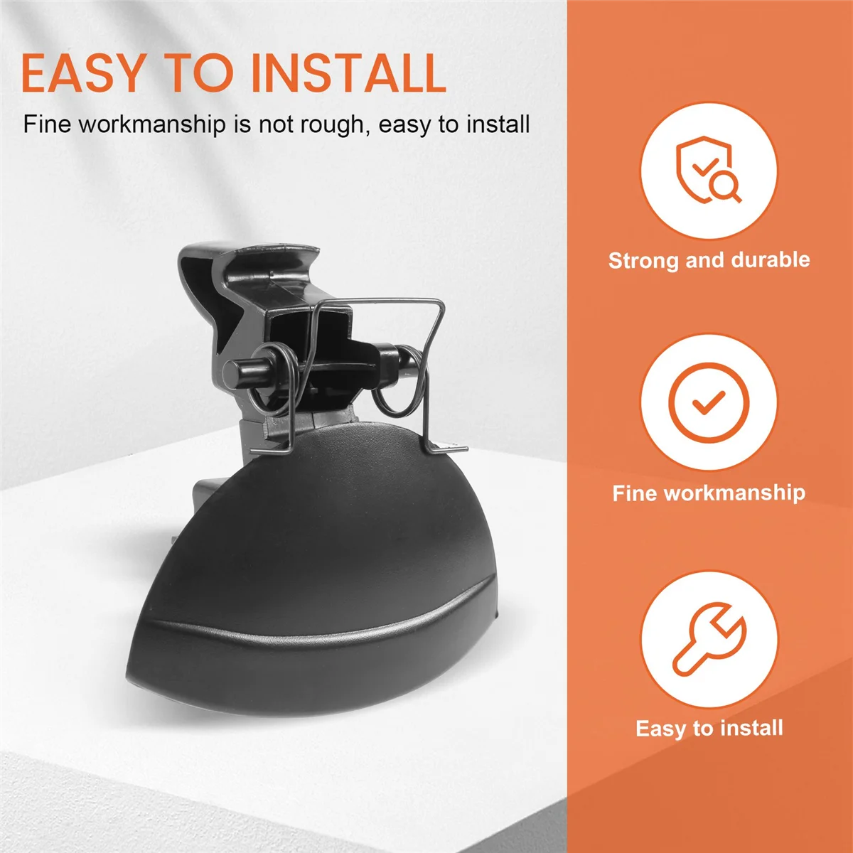 グローブボックスコンパートメント用の黒いハンドル、グローブボックス修理修理、シトロエンc4