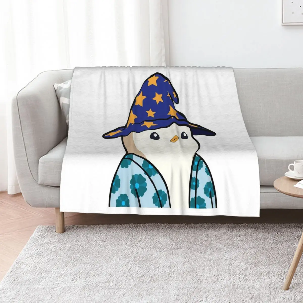 

Pudgy Penguin #6990 nft Chubby CryptoLovers Throw Blanket Heavy Summer wednesday Personalized Gift Blankets