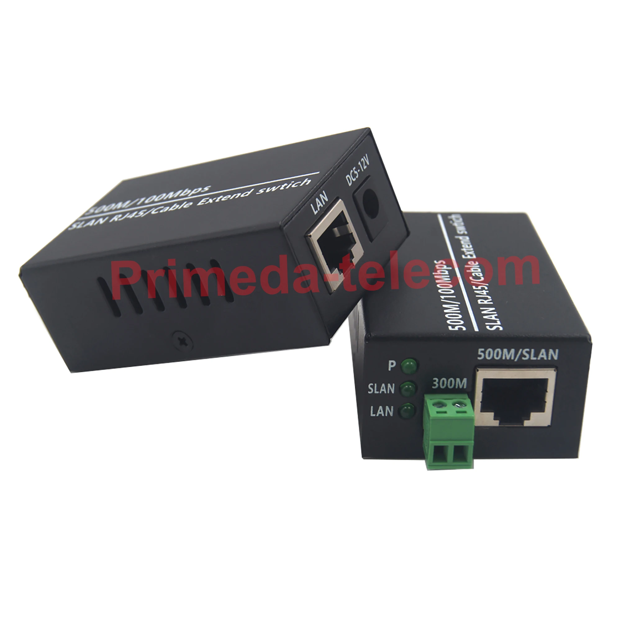 IP Ethernet Over Twisted Pair Extenders up to 300M(1000FT),Ethernet Over RJ45 Cat5/6 Network Cable up to 500M (1650FT) for HD Ne