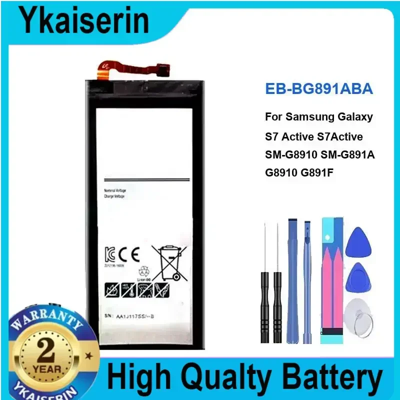 

4000mAh Rechargeable Mobile Phone Batteries EB-BG891ABA for Samsung Galaxy S7 Active S7Active SM-G8910 SM-G891A G8910 G891F