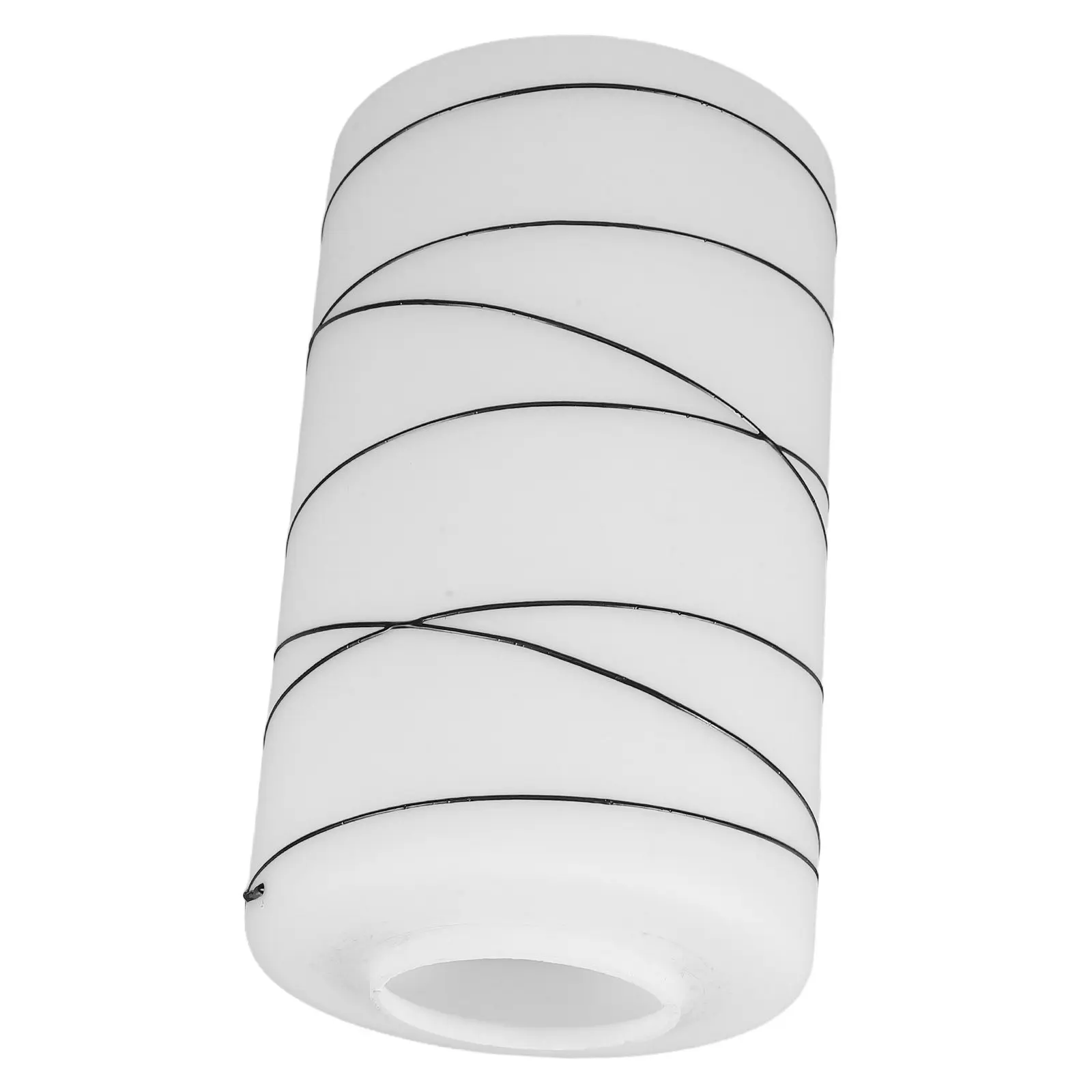 Cylinder Frosted Glass Lamp Shade Replacement for E27 Fixtures Wall Sconce Pendant Chandelier Table Lamp White Brushed Finish