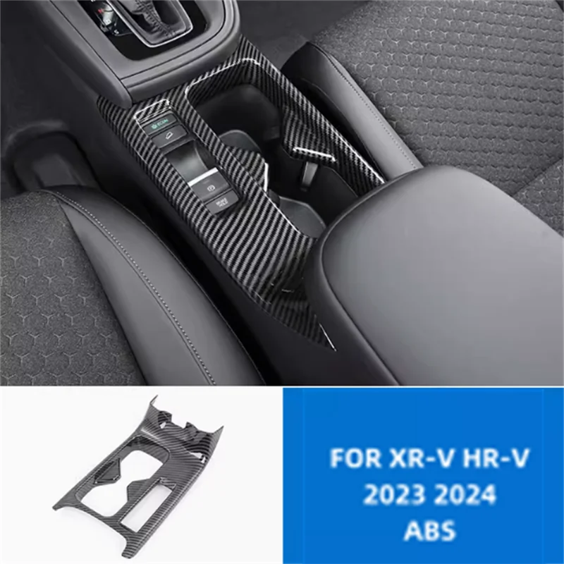 

LHD для HONDA XRV HRV 2023 2024, внутренний молдинг, кнопка переключения подъема окна автомобиля, наклейка, ручка коробки передач, крышка рамки