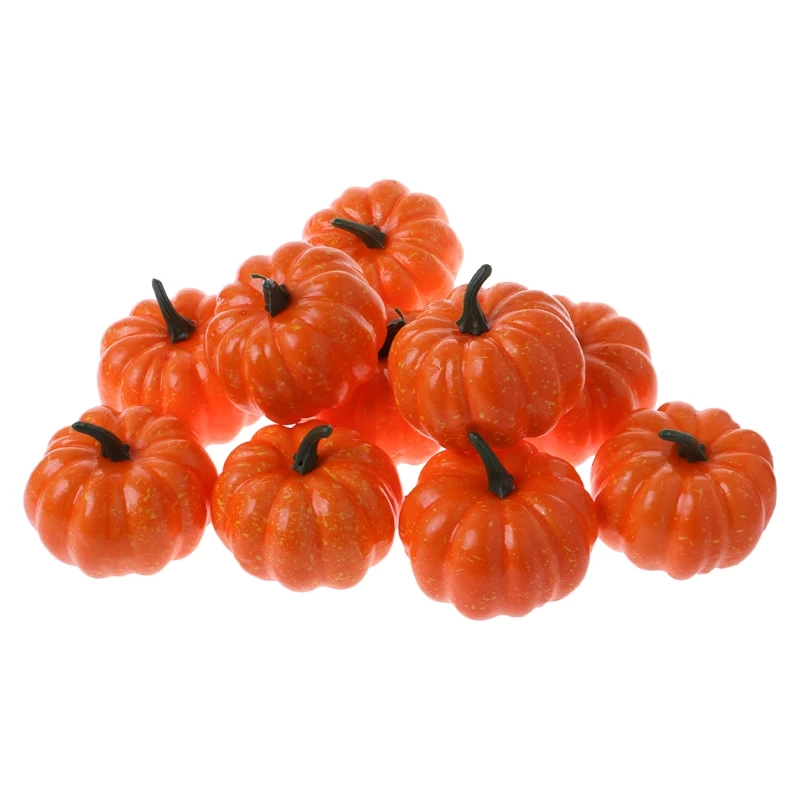 Halloween Artificial Pumpkin Fake Fruit Vegetable Home Party Decor