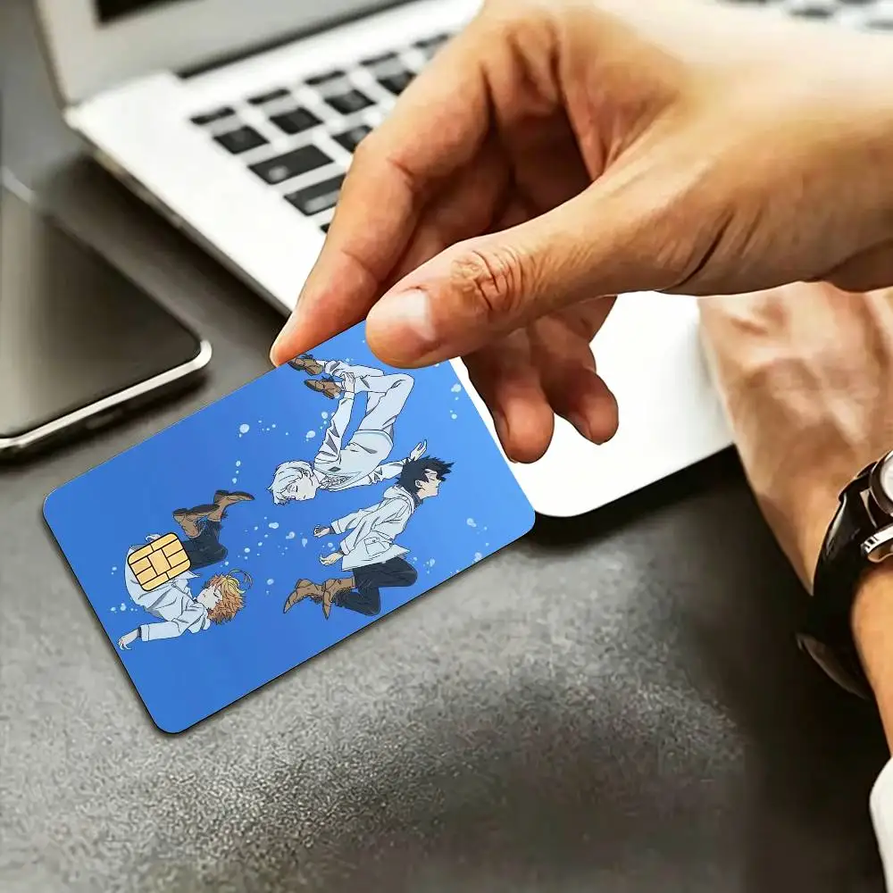 The PromisedS NeverlandS HD Waterproof Credit Card Stickers Silicone Decals For Chip Game Cards