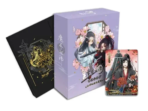 KAYOU cards Modaozushi Patriarch of Magic Dao Cards Collection Anime Characters Wei Wuya Lan Wangji Toys Full Set Paper Hobby