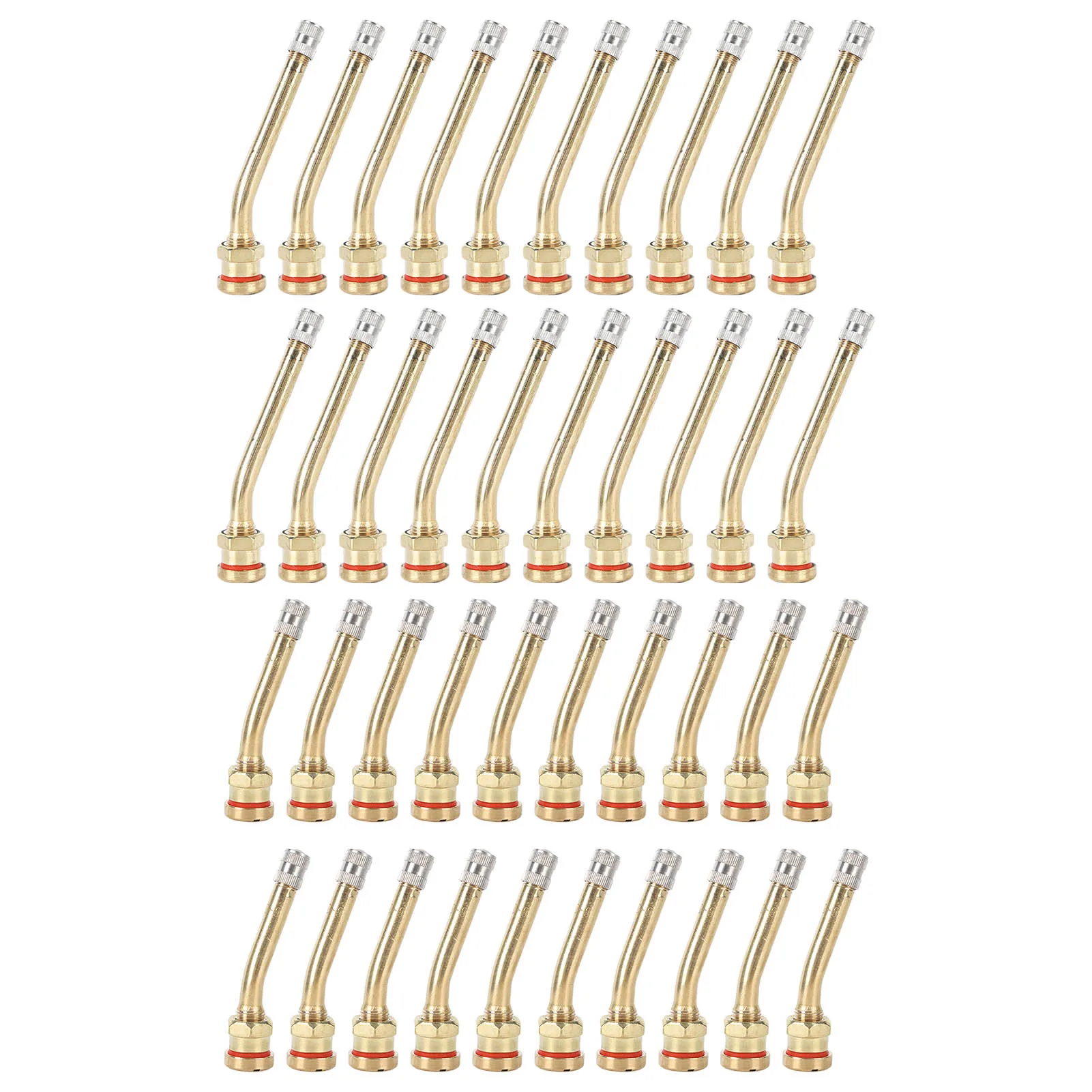 

Tire Valve Stem Copper Excellent Sealing Capacity Rust Prevention For Truck Trailer RV Weeder Air Tyre Valve Extension