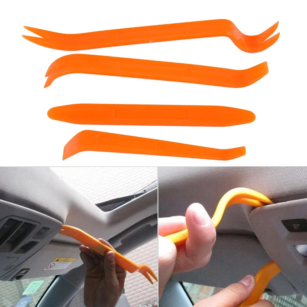 4 Kit de palanca de extracción de Panel de herramientas de ajuste de coche para Peugeot 107 108 206 207 208 301 307 308 407 408 508 2008 3008 4008 5008 Exalt