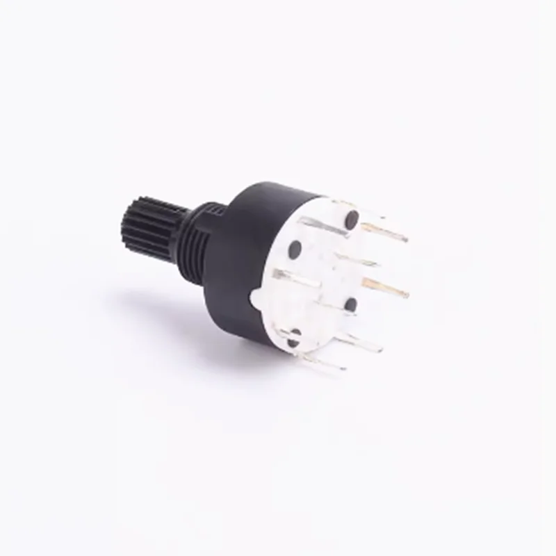 1pcs RS16 16mm Rotary Band Switch 2 Pole 3 4 Position 1 Pole 5 6 8 Position Handle 15mm Length Axis Band Switch