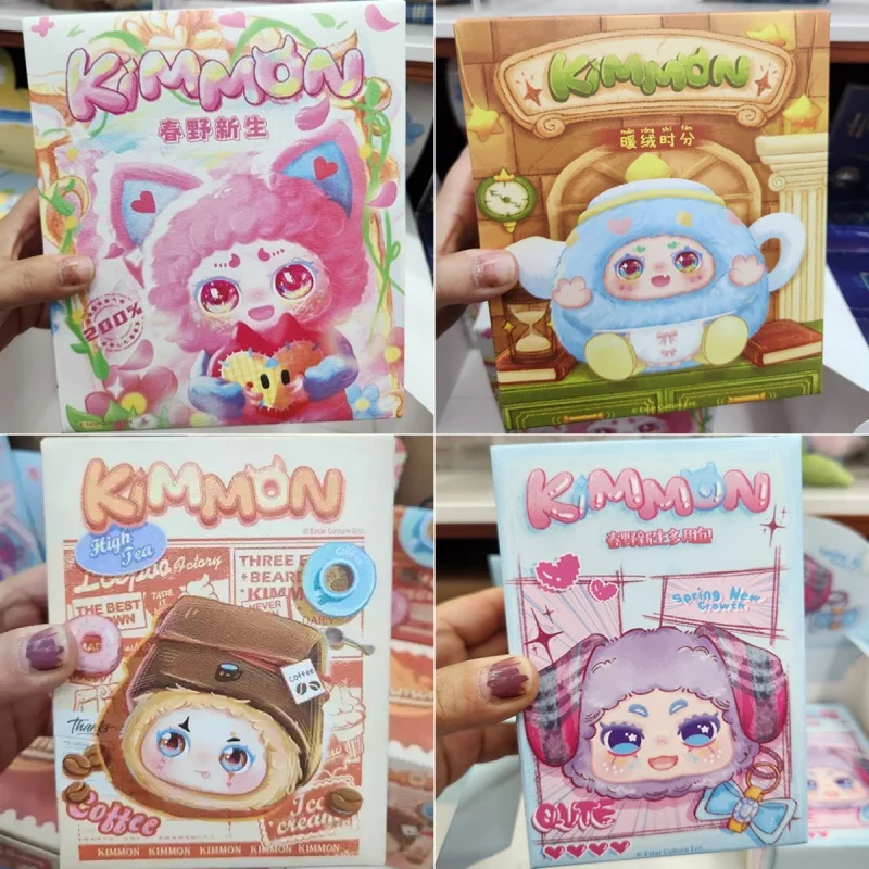

Authentic Kimmon Spring New Growth Series Blind Box Toys Cute Cartoon Anime Figure Pendant Decor Doll Birthday Surprise Kid Gift