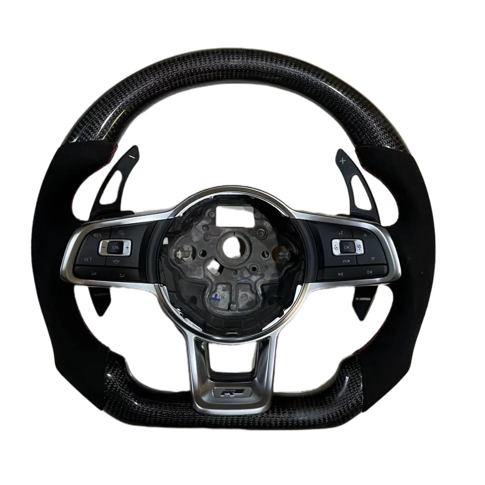 Carbon fiber steering wheel for  Golf MK7 steering wheel assembly steering wheel vw