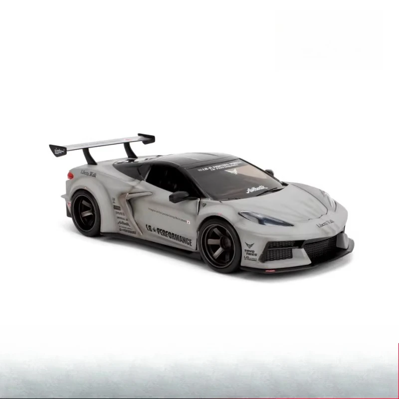 

JADA Liberty Walk Corvette C8 Alloy Car Model Limited Edition Collection Gift Toy