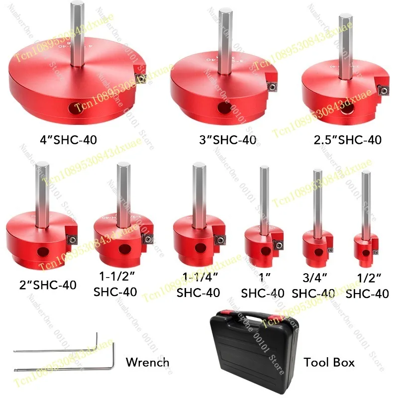 9-Piece set PVC pipe reamer Water pipe joint tool Multi-specification pipe expansion knife PipeReamer PVC expansion
