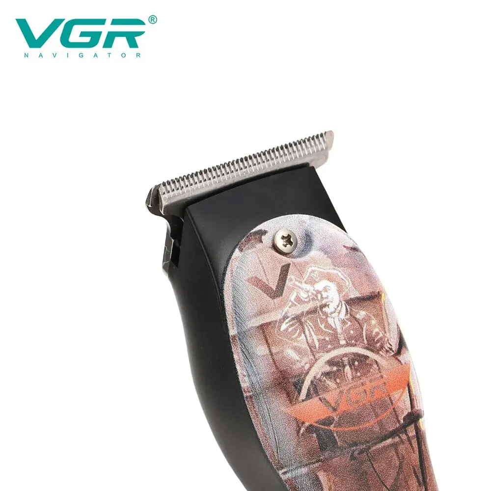 VGR Cross-border New Graffiti Shaver Electric Clipper Professional Electric Hair Clipper Engraving Oil Head Electric Fader V-953