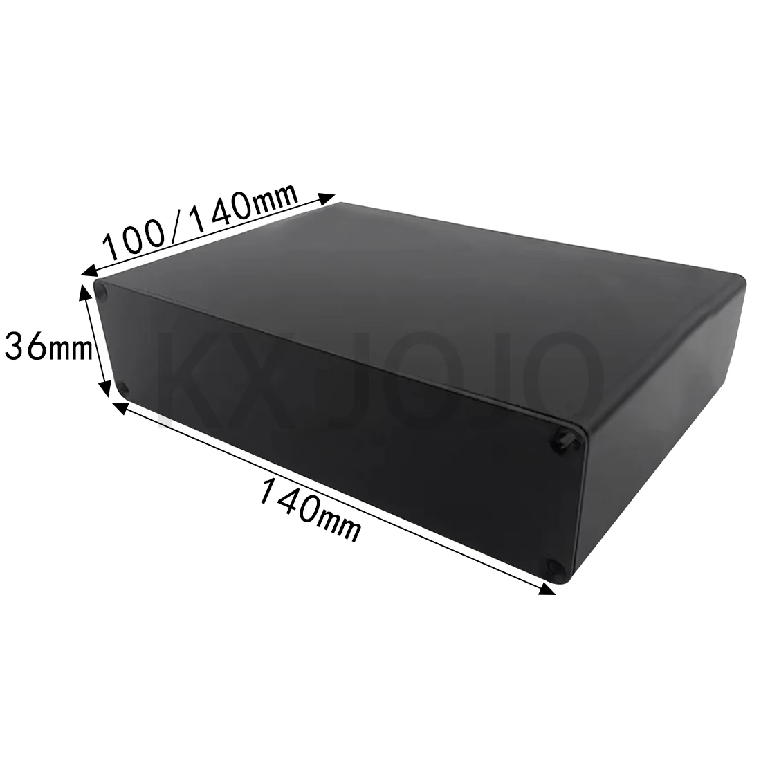 

Aluminum Enclosure 140*36*100/140mm Integrated Black Box Waterproof Case Electronic Box DIY Power Housing Instrument