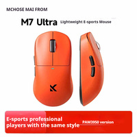 Mchose M7 Ultra Gaming Mouse Wireless Bluetooth Paw3950 Lightweight For Office Computer Gaming High Precision Mouse Controller