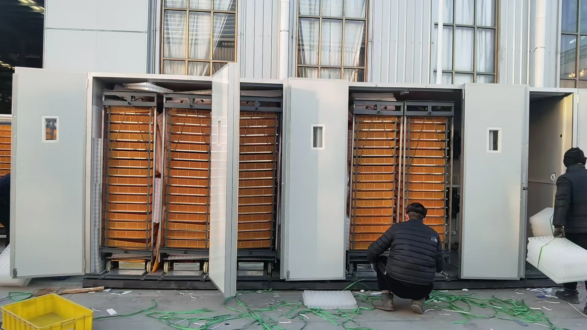 The Largest Industry Hatching 40000 Chicken Egg Incubator Or 100000 Quail Egg Incubator HJ-IH45000