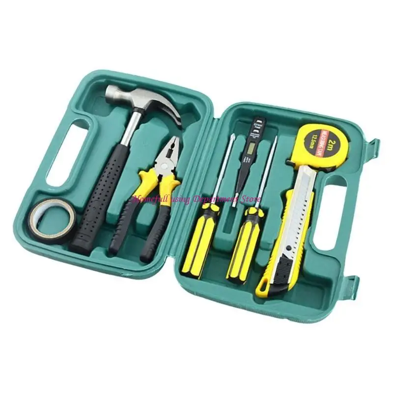 9pcs Home Tools Set Basic Home Auto Repair Settr