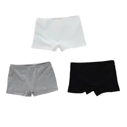 3PCS Children Underwear Cotton Girls Panties Underpants Toddler Boxer Shorts for 8-15T