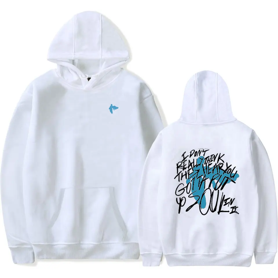 Lucki Soul Hoodies diários de inverno, streetwear casual, moletom estilo engraçado, pulôveres impressos