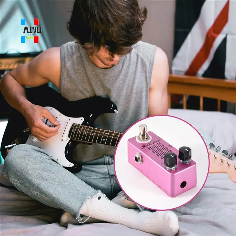 A19Q-MOSKY MP-51 Spring Reverb Mini Single Guitar Effect Pedal True Bypass Guitar Parts & Accessories