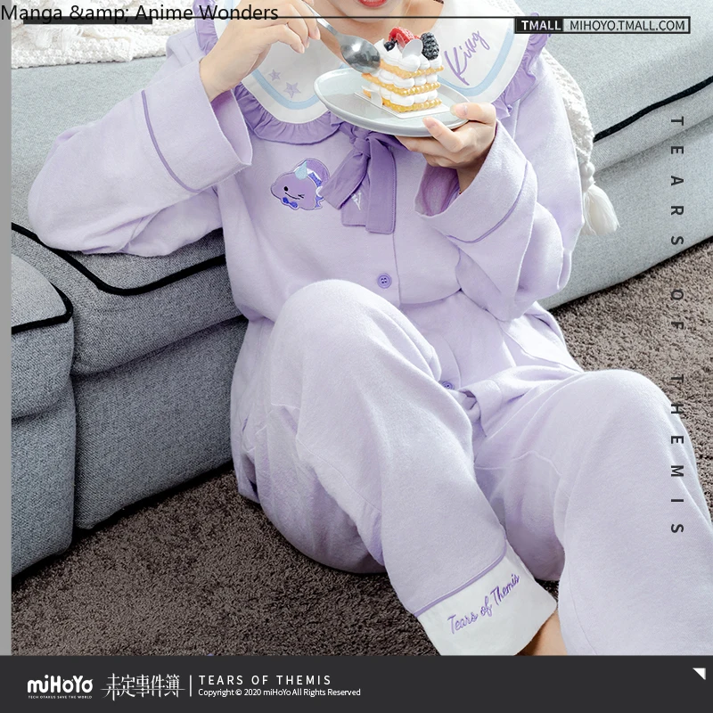 

Официальный товар Sunsyea Tears of Themis miHoYo Original Authentic Sweet Dreams Series, домашняя одежда с длинными рукавами King