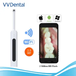 Dental Intra Oral Camera 3MP HD Wifi Wireless Waterproof IP56 Intraoral Endoscope Teeth Inspection for IOS Android Phone